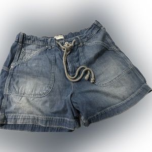 We the free chance pull on light weight denim shorts